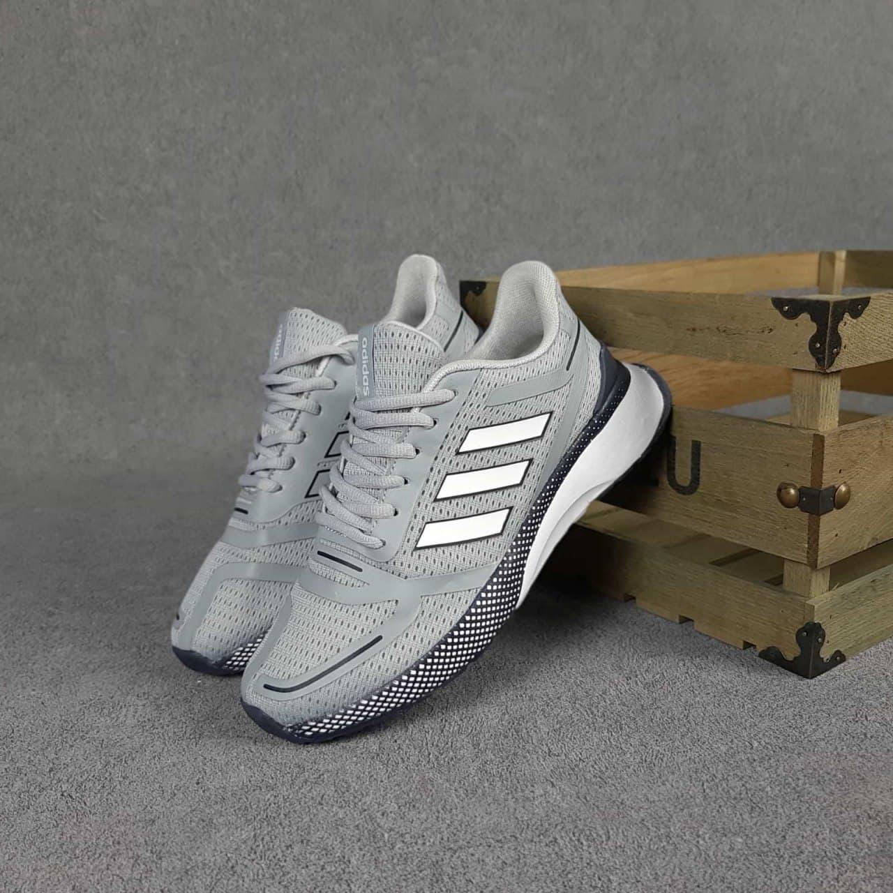 

Мужские кроссовки Ad1das Nova Run светло-серые, Светло-серый