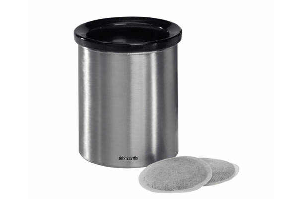 

Контейнер для мусора настольный Brabantia, диаметр 11 см, высота 12 см (371424)