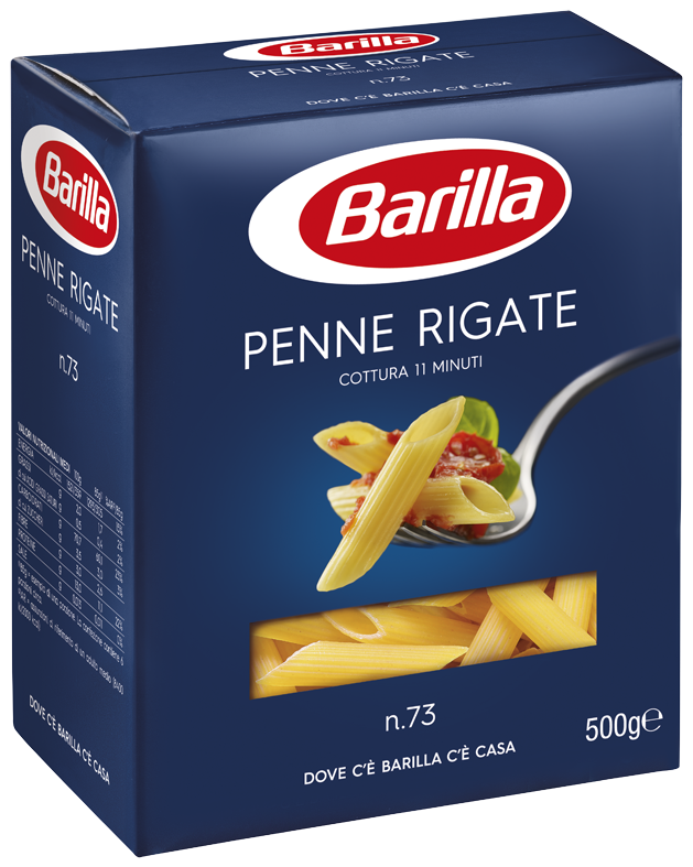 

Макароны BARILLA Penne Rigate №73 500г, 12 шт/ящ
