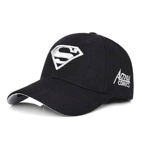 

Кепка бейсболка Супермен (Superman) 55-61 см черно-белая из прочной ткани (333395)
