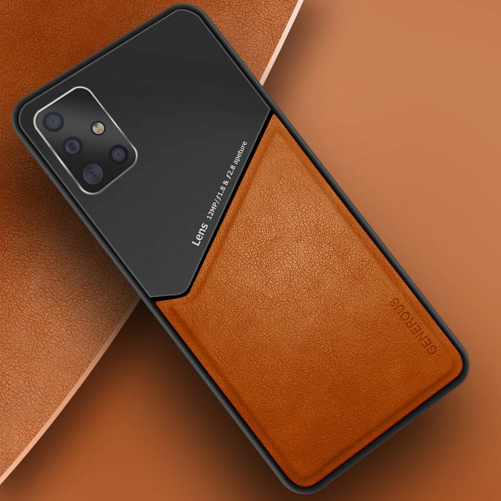 

Комбинированный чехол Generous Samsung Galaxy A51 A515 (Самсунг Галакси А51), Оранжевый