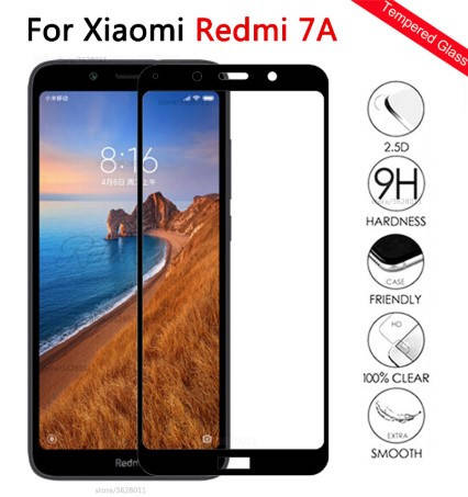 

Защитное стекло Full Glue 3D Black для Xiaomi Redmi 7A черное (Ксиоми Редми 7А), Черный