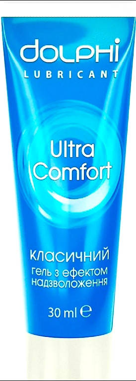 

Гель-смазка Dolphi УЛЬТРА УВЛАЖНЯЮЩАЯ ultra comfort 30 мл с эффектом ультраувлажнения