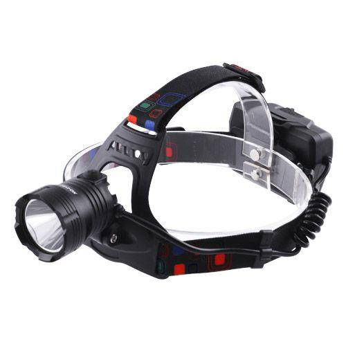 

Налобный фонарь Bailong Police BL-XQ-219-HP50 microUSB 3х18650 (3 режима) фонарик налобник, Черный