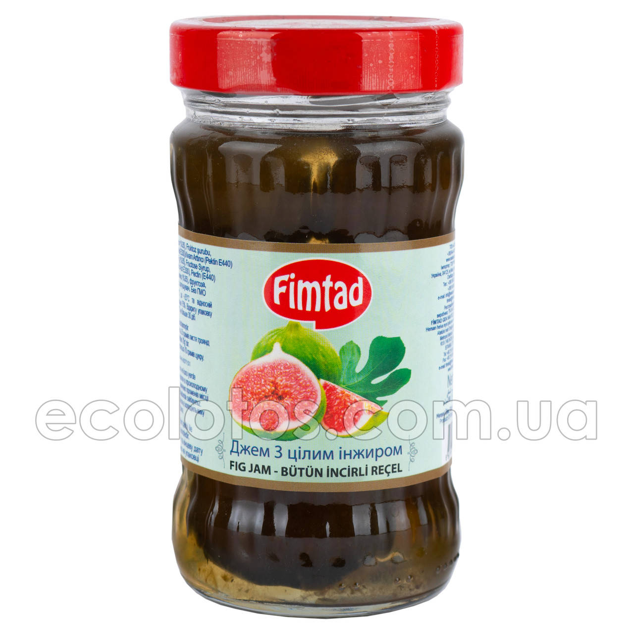 

Джем с целыми инжирами "Fimtad" 380 г, Турция