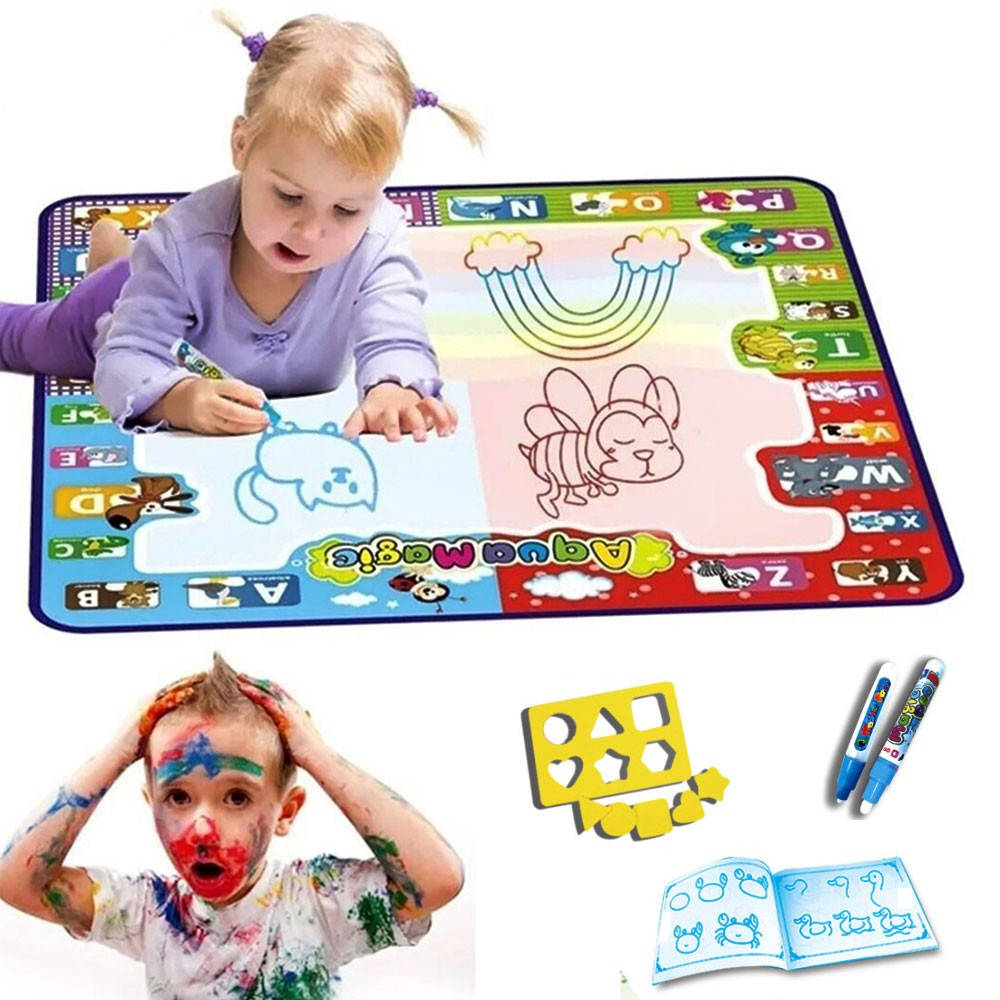 

Набор для рисования водой 86х57 см Aqua Magic Mat / Волшебные водные штампы с трафаретами