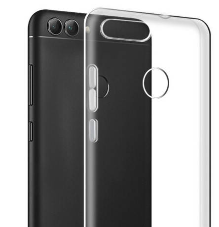 

Силиконовый чехол для Huawei P Smart (FIG- LX1)/ Honor 7s, Прозрачный