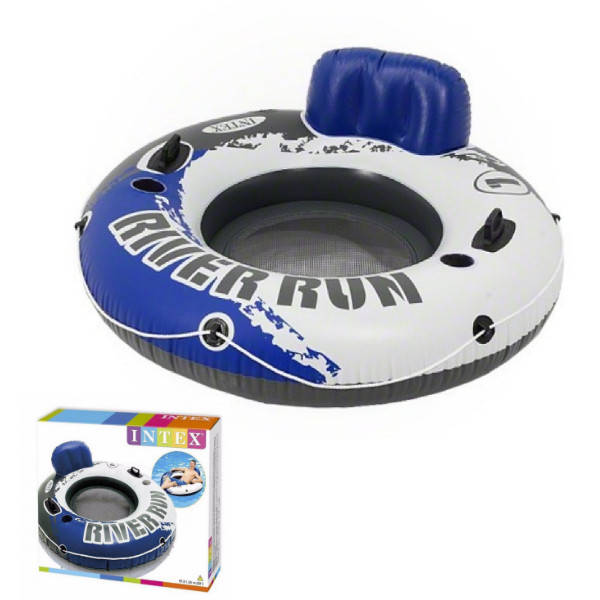 

Круг надувной Intex River Run blue