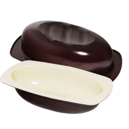 

Форма для выпекания хлеба Батон с керам. покрытием 17*32см,h7см,2.2л