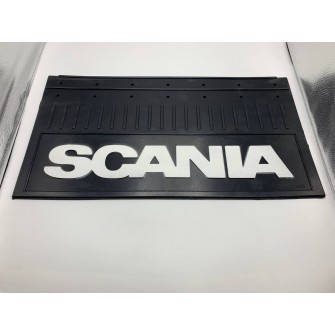 

Брызговик на заднее двускатное колесо "SCANIA" Чёрный (360X640)