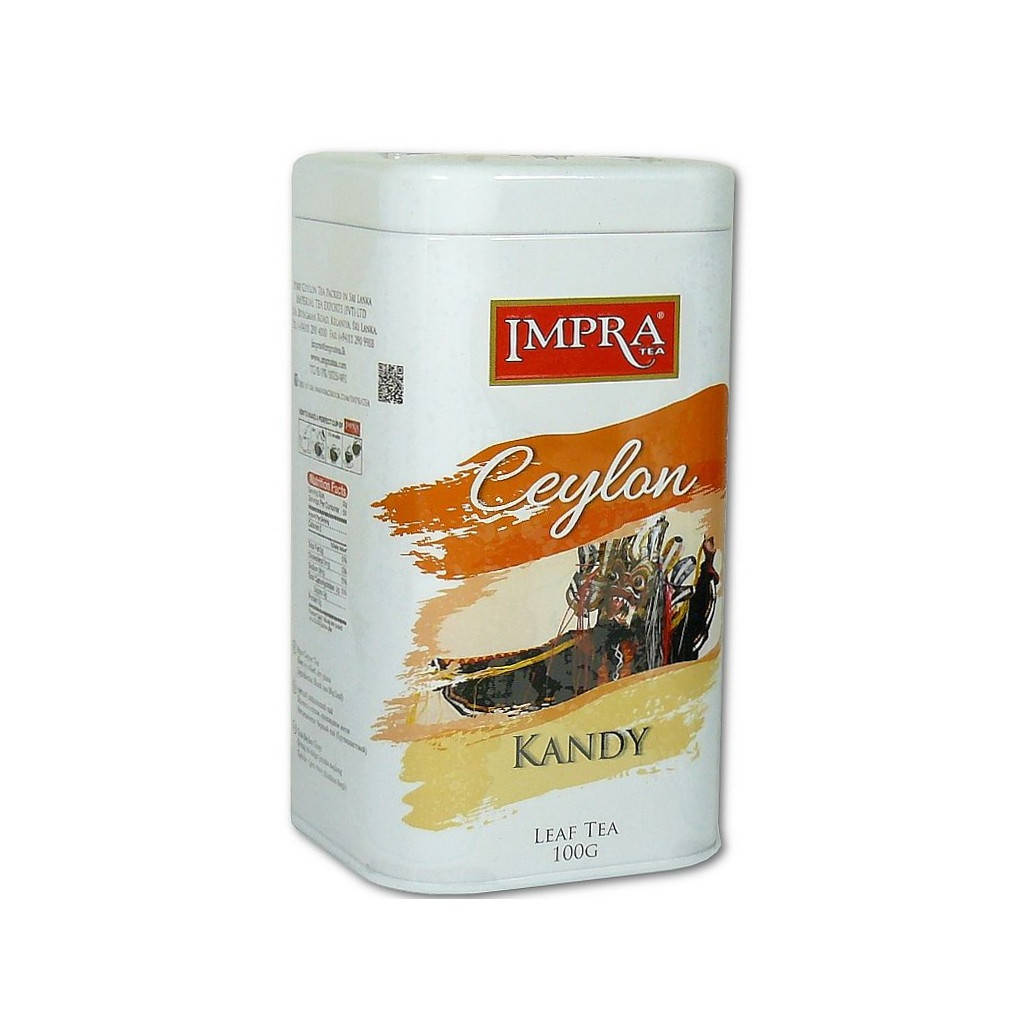 

Чай Черный Крупнолистовой Цейлонский Импра Кенди Impra Kandy Ceylon ж/б 100 г Шри-Ланка