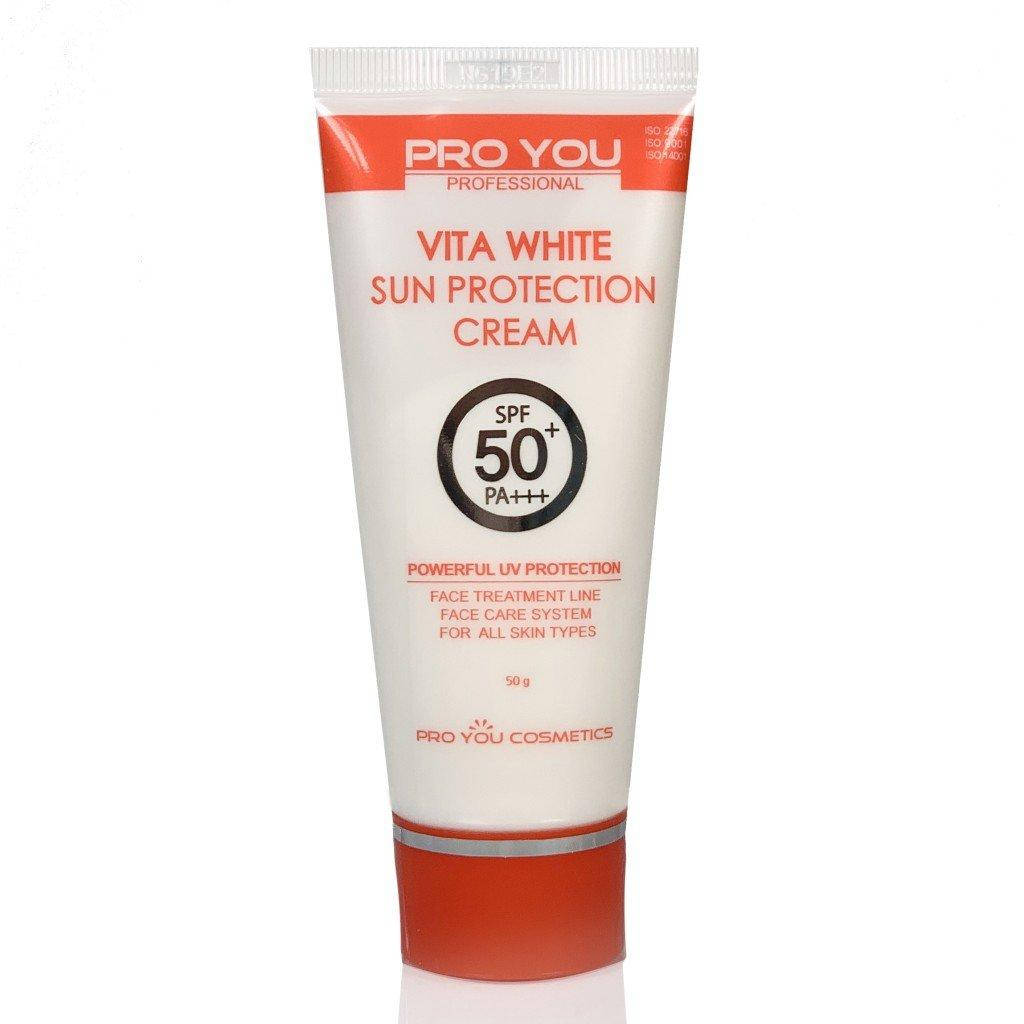 

Солнцезащитный крем, высокий уровень защиты Vita White Sun Protection Cream, 50 мл Pro YouProfessional
