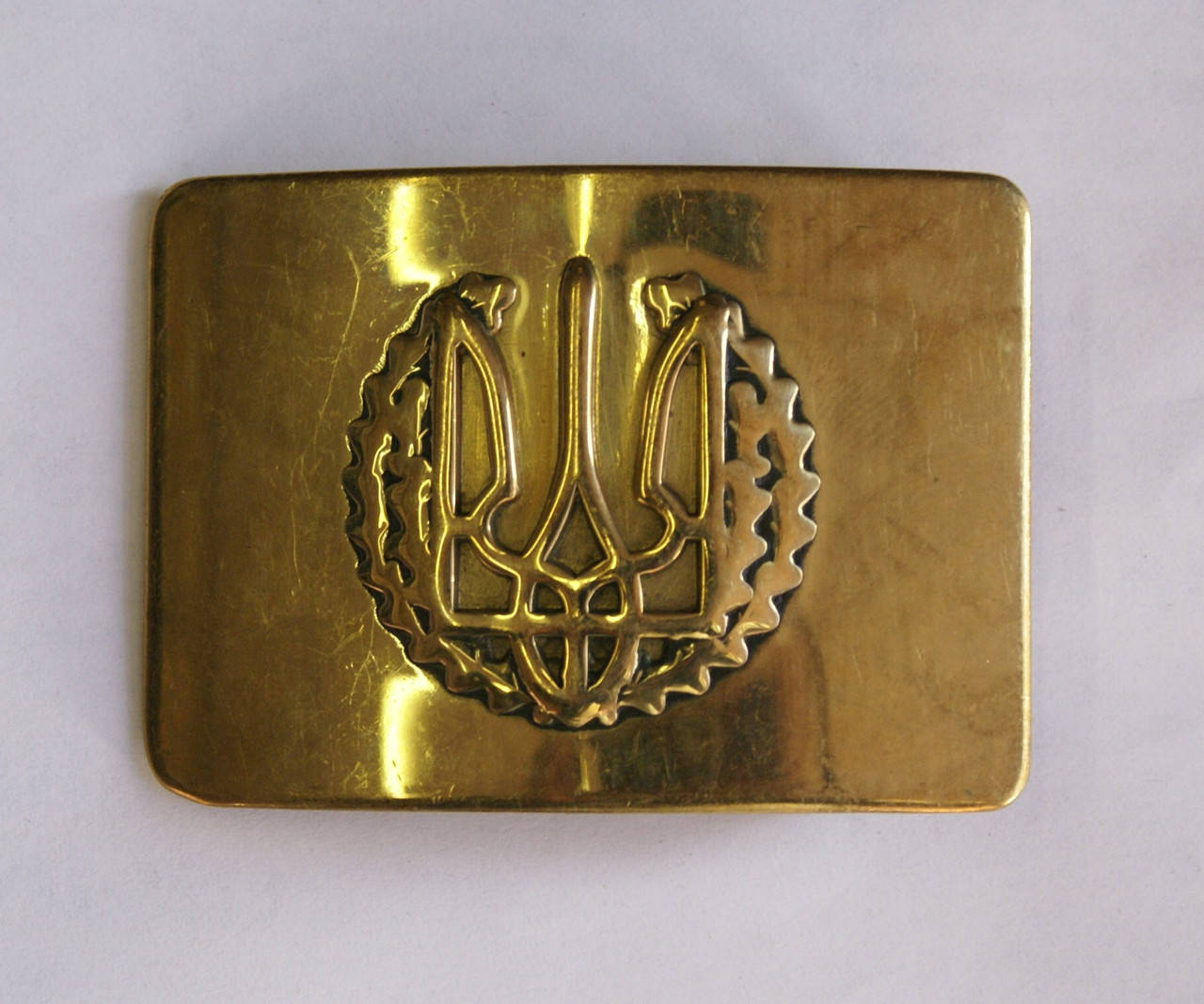 

Пряжка солдатская (Герб Украины)