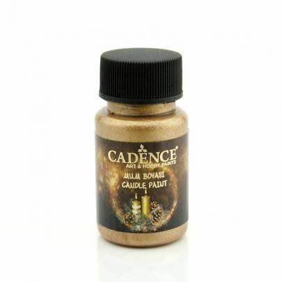 

Краска для свечей и мыла на водной основе Cadence Candle Paint, №2150 Античное золото, 50 мл