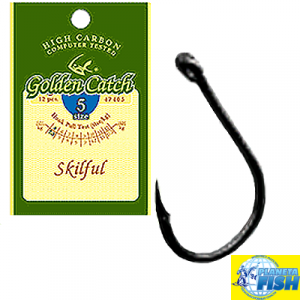 

Крючок одинарный Golden Catch Skilful (8шт) 7
