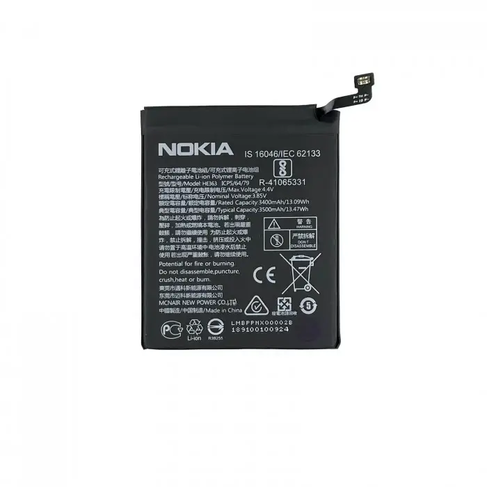 

Аккумулятор для Nokia 3.1 Plus TA-1104 (HE363)