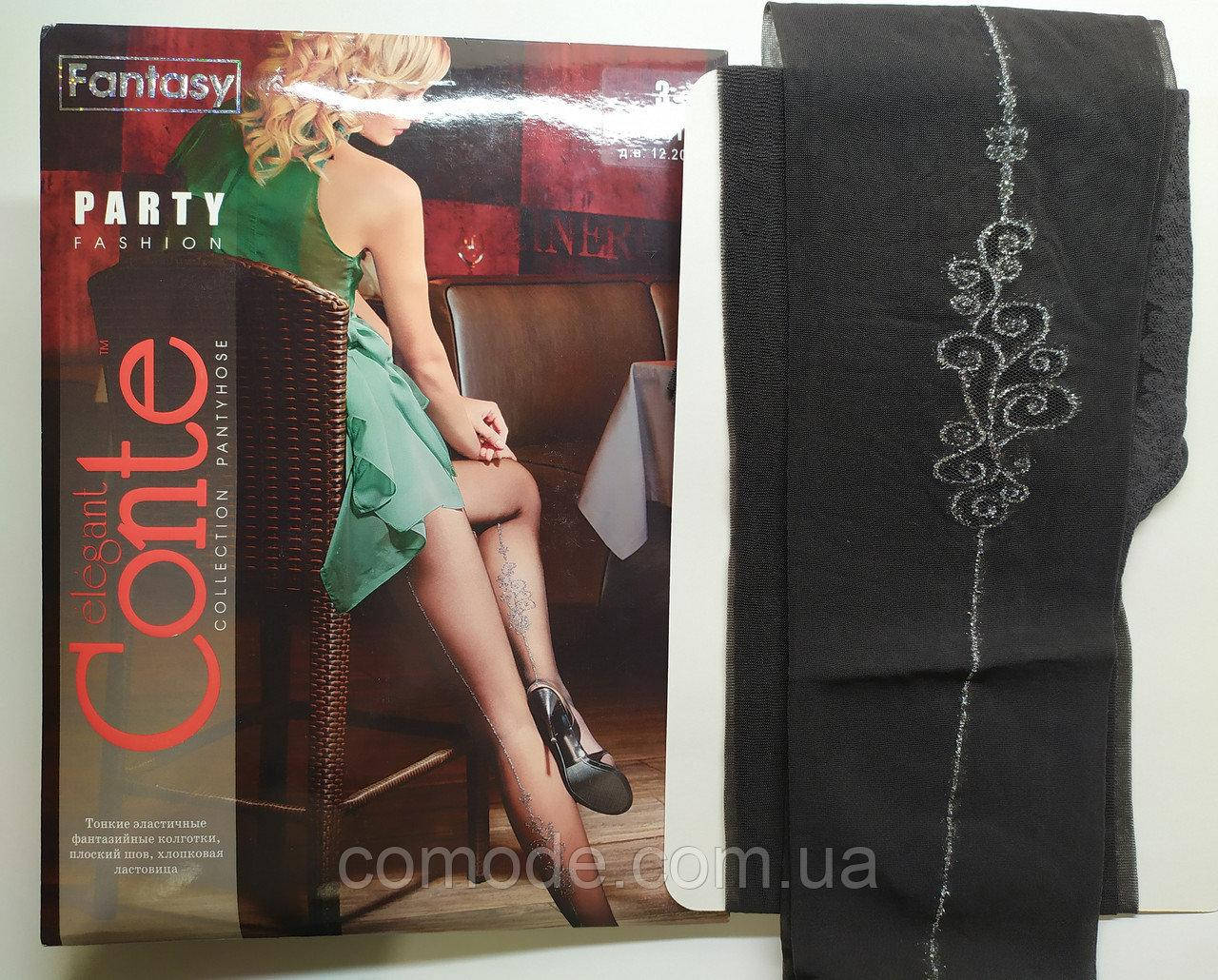 

Колготки женские с люрексом PARTY Conte Fantasy Графит