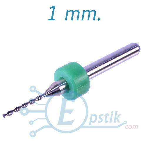 

Сверло твердосплавное Ø 1мм., 3.175мм.