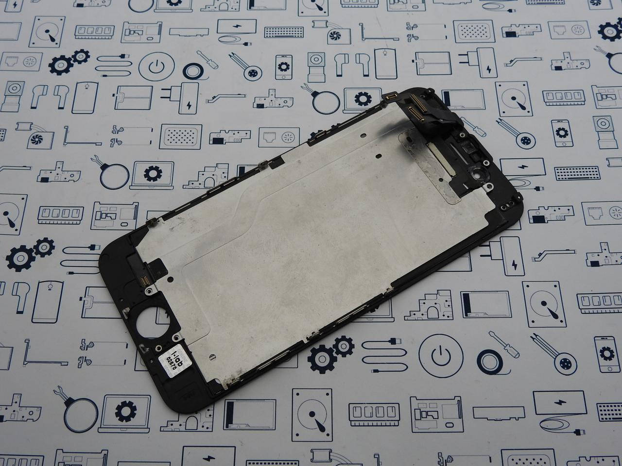

С дефектом. Дисплей Apple iPhone 6s PRC модуль черный с разборки (разбит)
