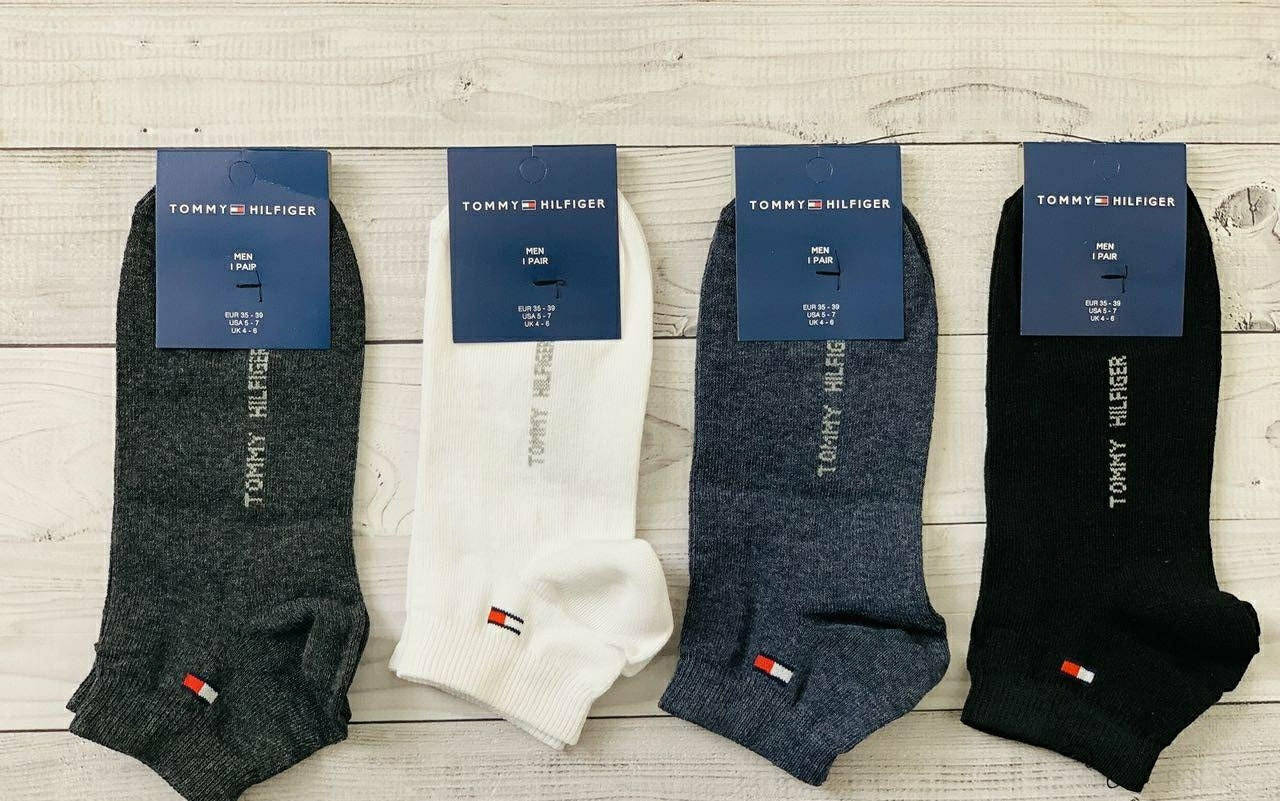 

Носки спорт Tommy Hilfiger низкие 41-45р. / мужские носки томми хилфигер