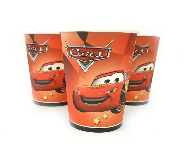 

Стаканчики праздничные 250 мл "Тачки Маквин" , 10 штук
