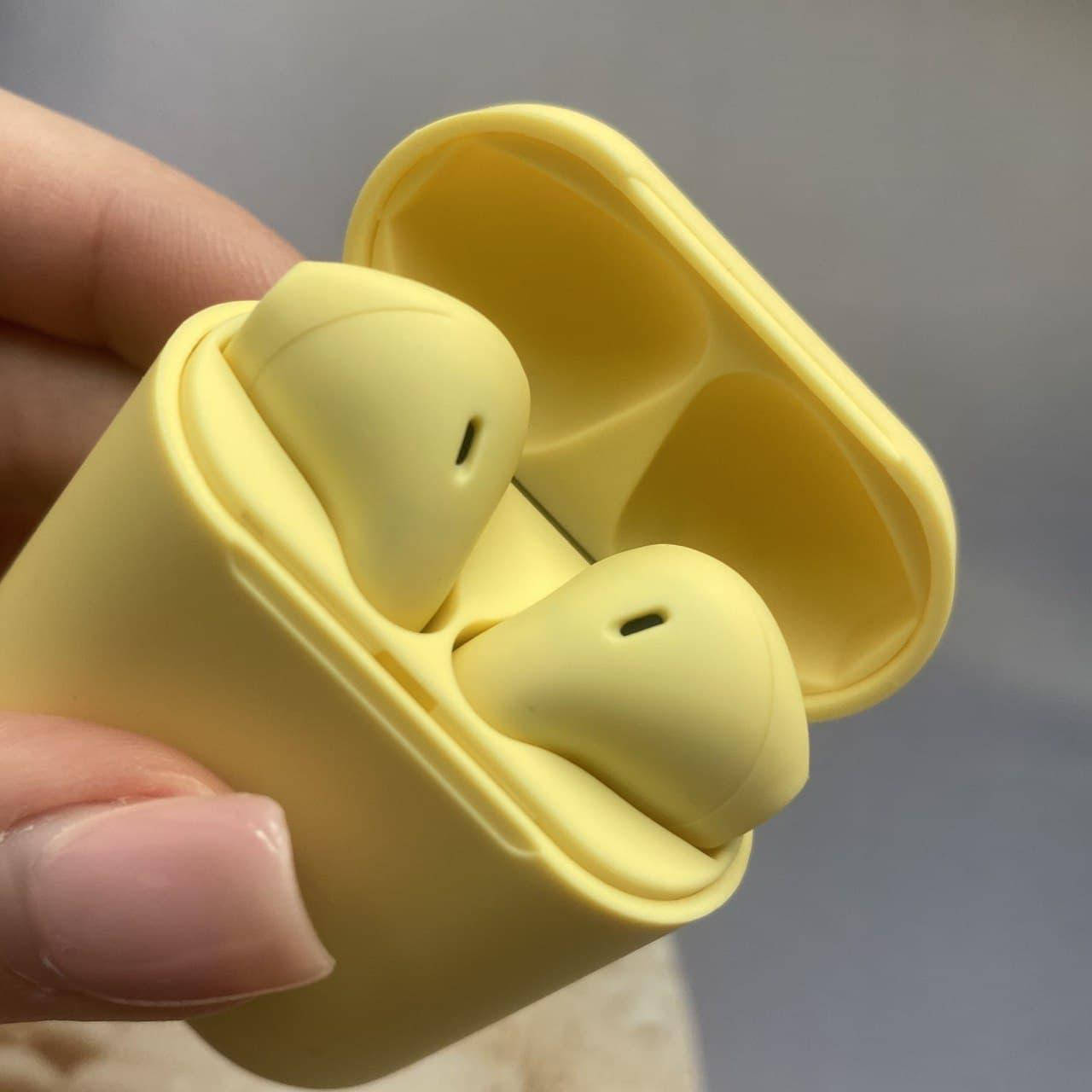 

Беспроводные наушники inpods 12 желтый