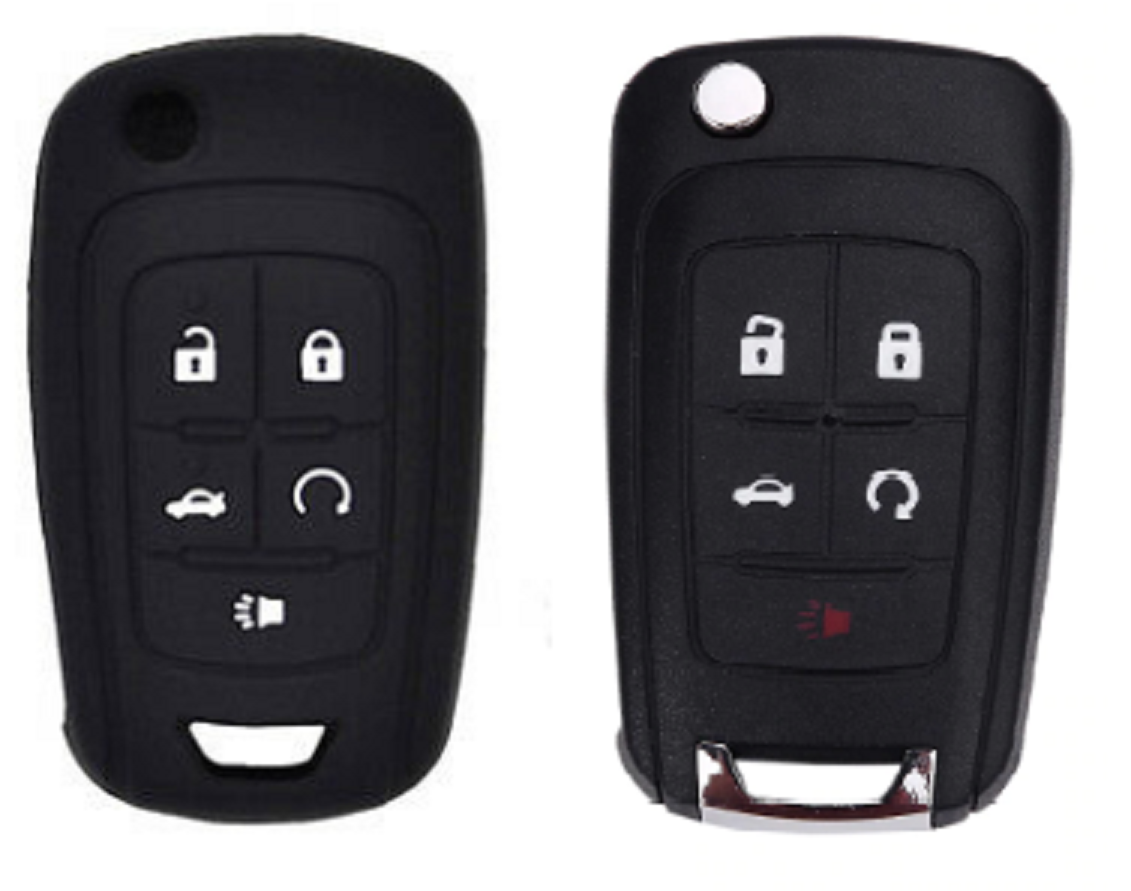 

Chevrolet Силиконовый чехол для ключа KC06, Черный
