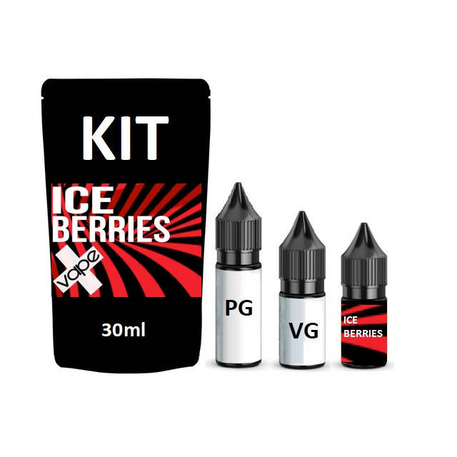

Набор Ice berries для самозамеса солевой жидкости 30 мл