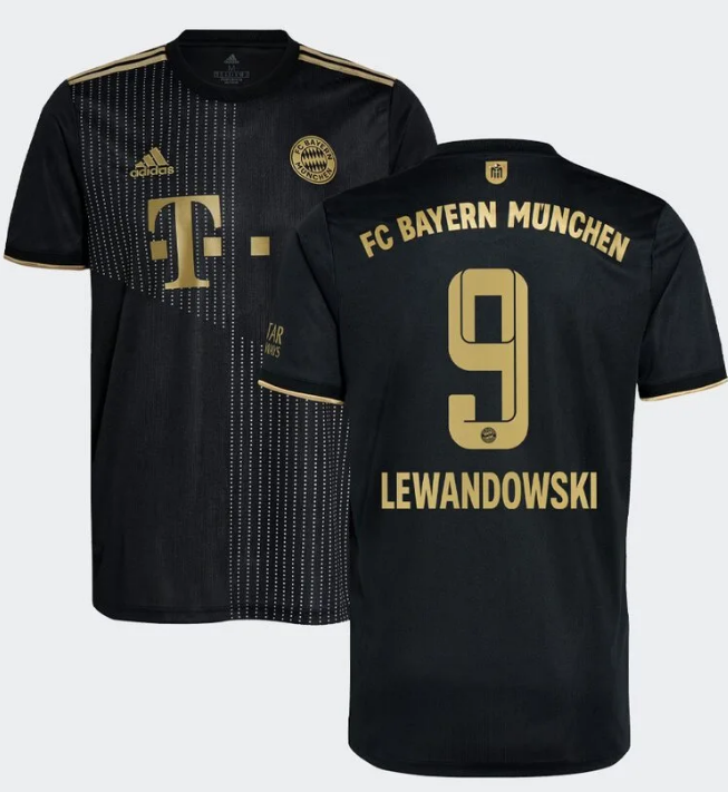 

Футбольна форма Баварии Lewandowski 2022 резераная