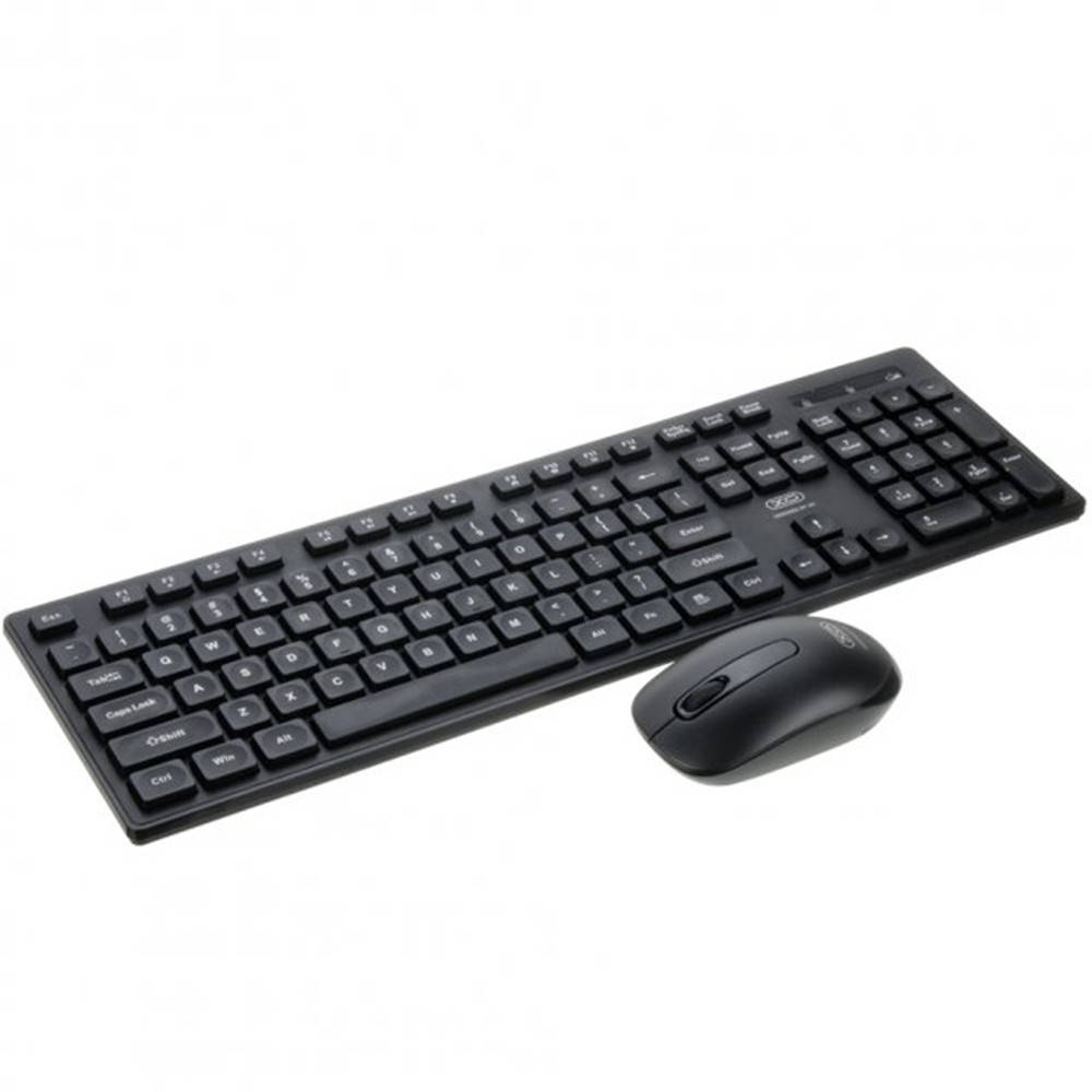 

Беспроводная Bluetooth клавиатура с мышкой XO KB02, Black