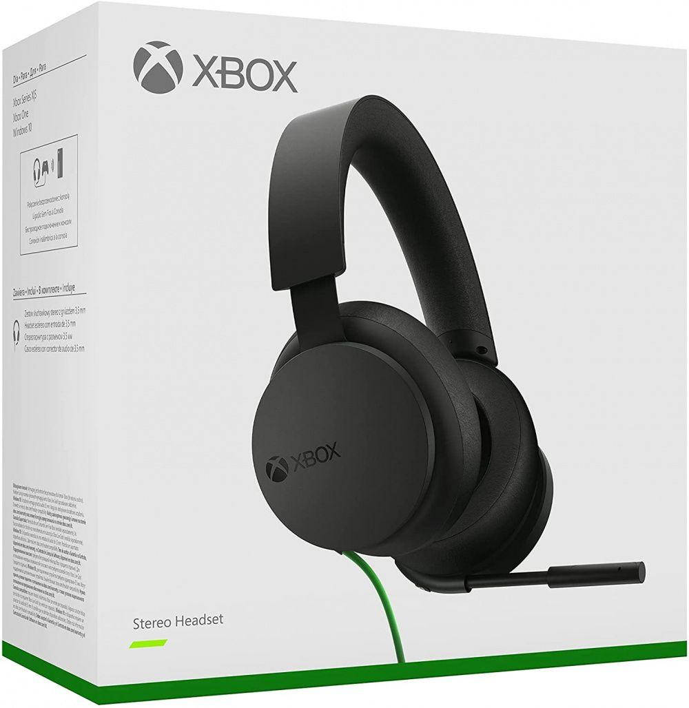 

Гарнитура Stereo Headset для Xbox Series X|S, Xbox One и Windows 10, Черный