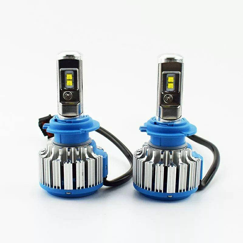 

Автомобильные LED лампы Цоколь H7 "T1 TURBO LED" 70Вт 7000Лм 6000К 8-48v CREE чип