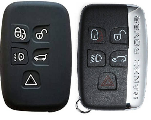 

LandRover Силиконовый чехол для ключа KC03, Черный