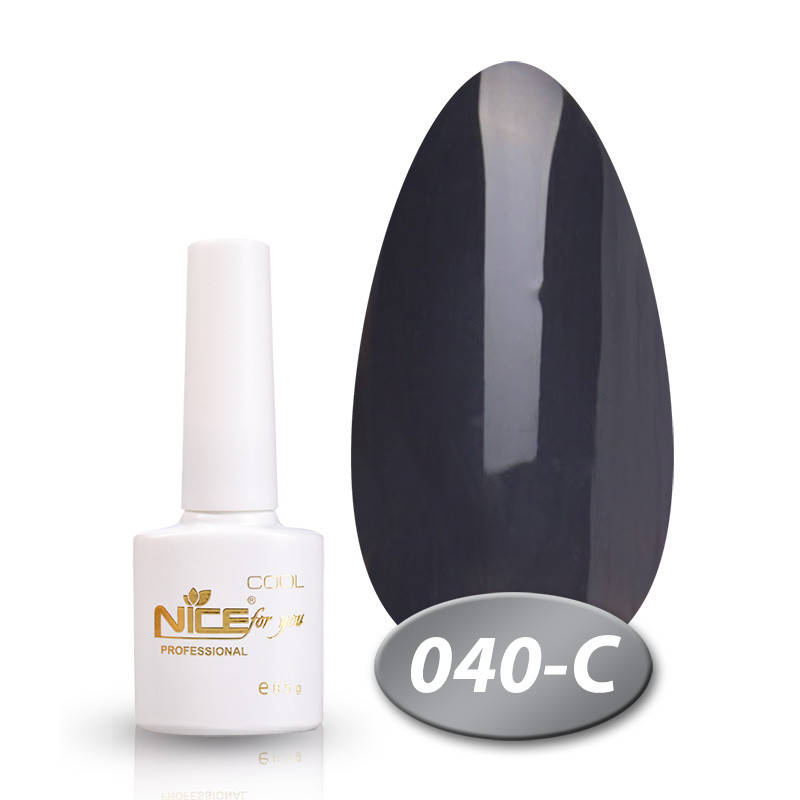 

Гель-лак Nice for you Cool C-40 графит 8,5 мл