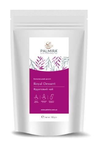 

Чай фруктовый Palmira Королевский десерт 100 грамм
