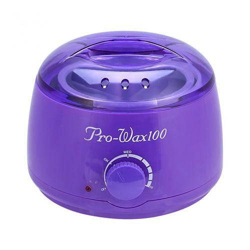 

Воскоплав баночный Pro-Wax 100 для воска в банке, в гранулах с чашей 400 мл 100 Вт фиолетовый