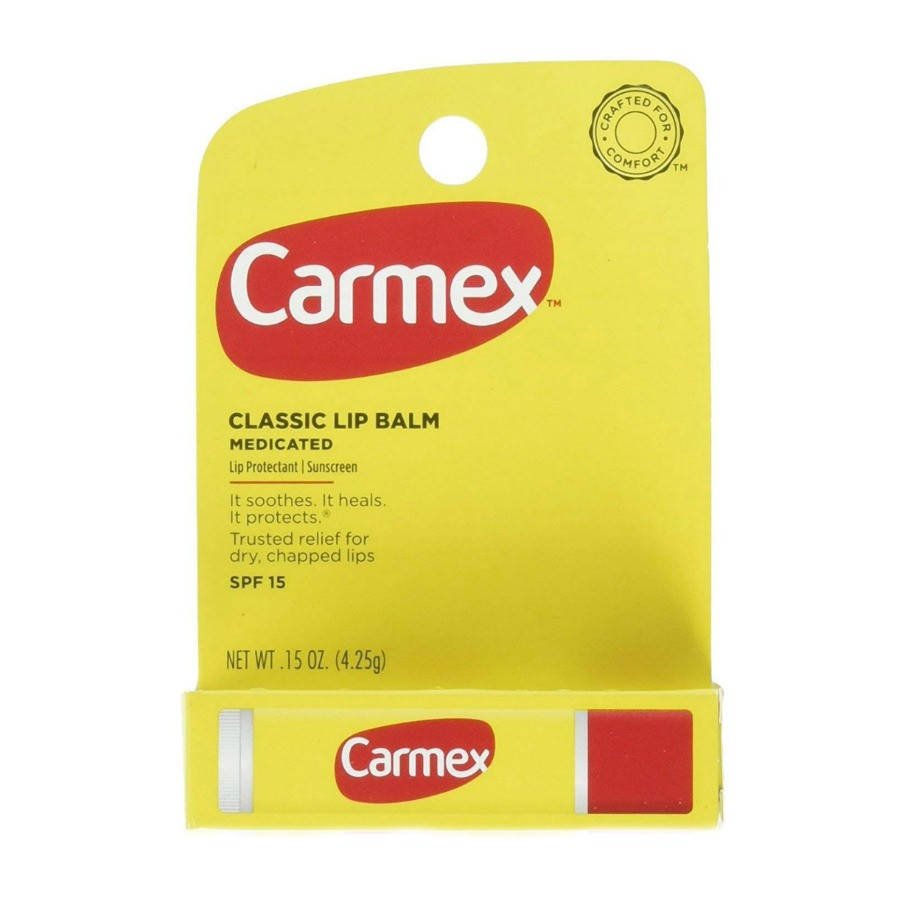 

Бальзам для губ - классический стик Carmex Classic Lip Balm Medicated, 4,25 гр