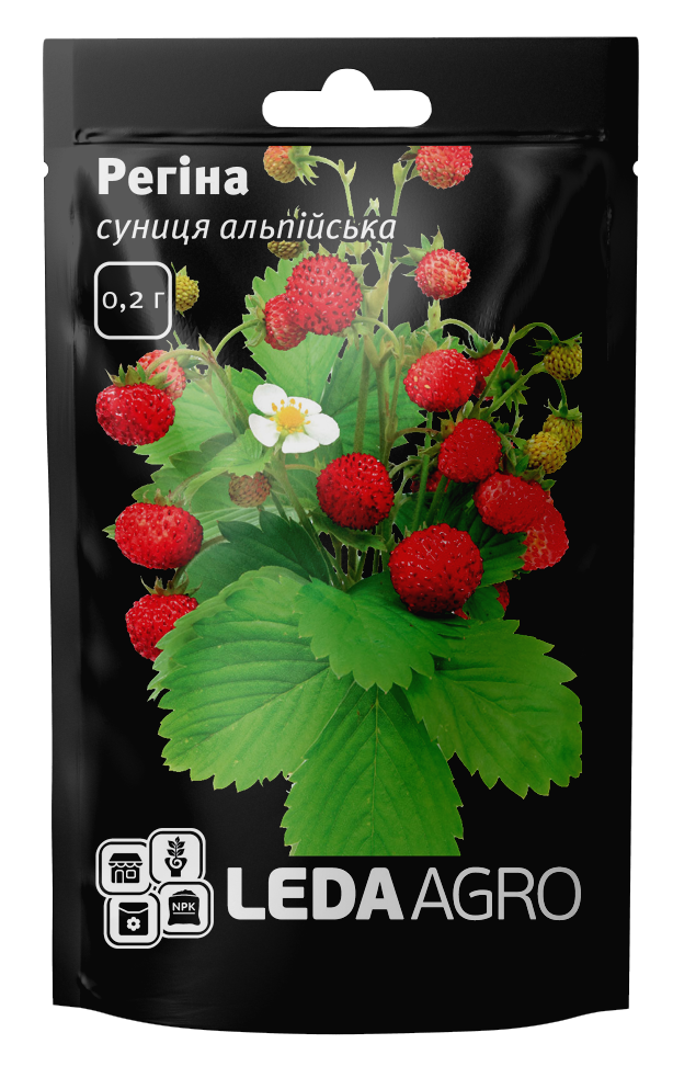 

Семена Земляника альпийская Регина 0,2г LEDAAGRO