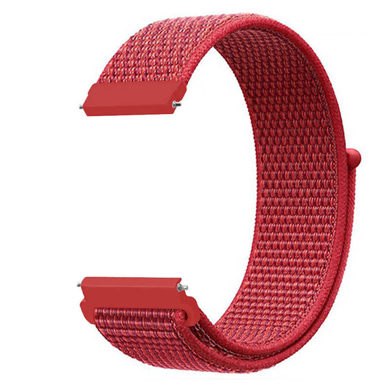 

Ремешок для часов Nylon loop bracelet Universal, 20 мм. Red