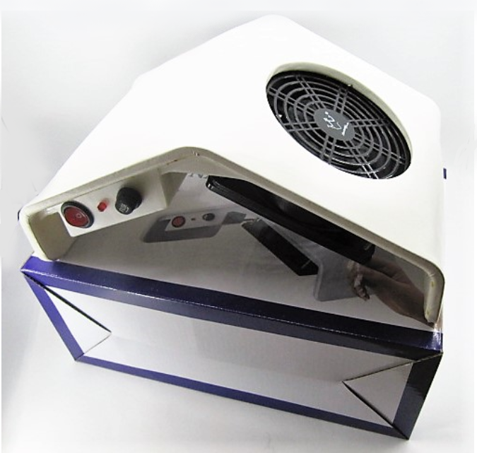 

Вытяжка маникюрная настольная пылесос 30 вт мощность , ЦВЕТ БЕЛЫЙ.