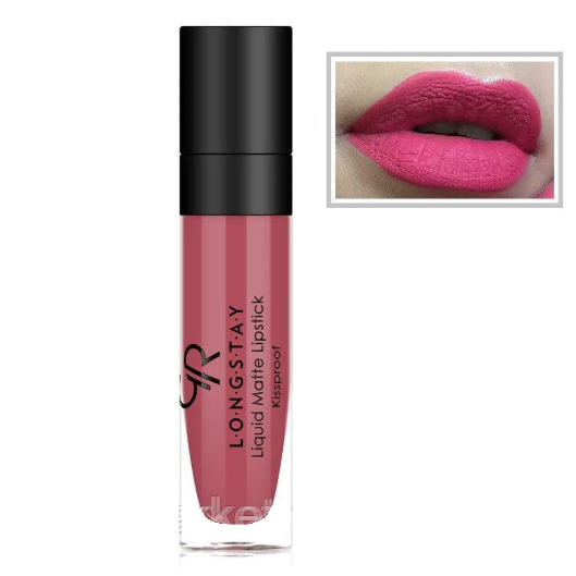 

Помада для губ Golden Rose Longstay Liquid Matte №4, Питание