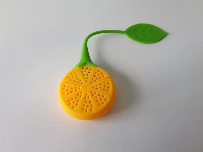 

Ситечко силиконовое для заварки Лимон L 18; d 5 cm., Разные цвета