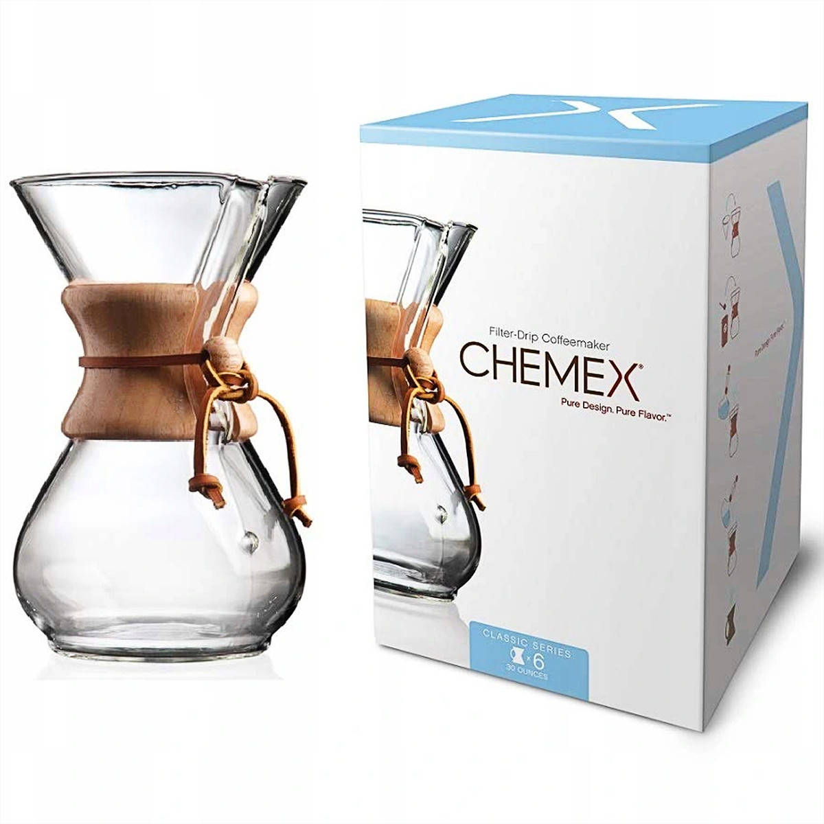 

CHEMEX CM-6A Кемекс Заварник для кофе на 6 чашек
