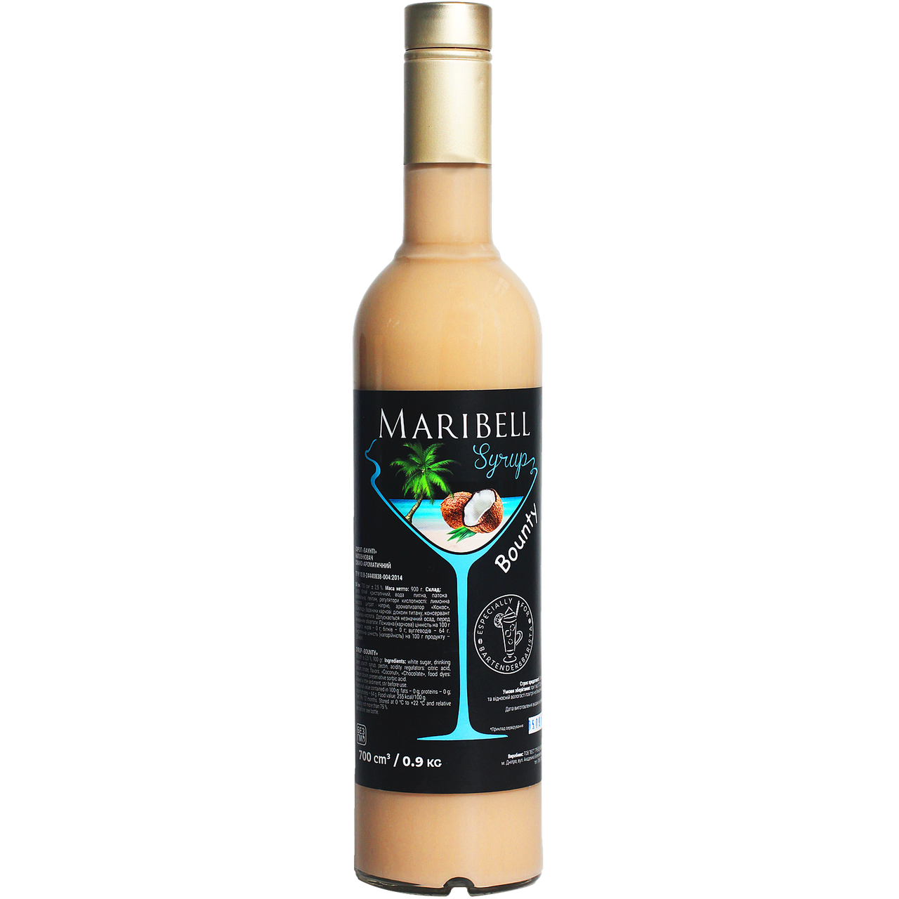 

Сироп коктейльный «Баунти» MARIBELL 700 мл