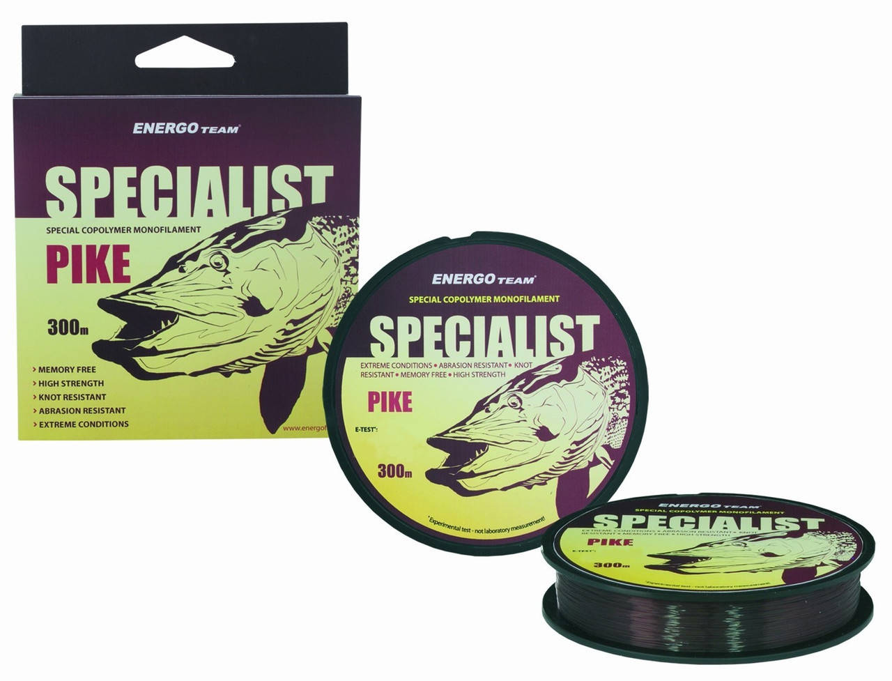 

Леска Energofish ET Specialist Pike 300 м 0.25 мм 7.88 кг Brown (33220025), Коричневый