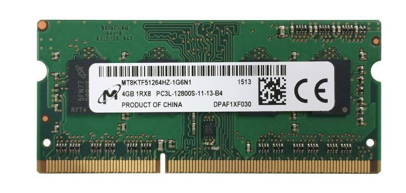 

БУ Оперативная память Micron (SO-DIMM, DDR3L, 4Gb, 1600MHz, MT8KTF51264HZ-1G6N1)