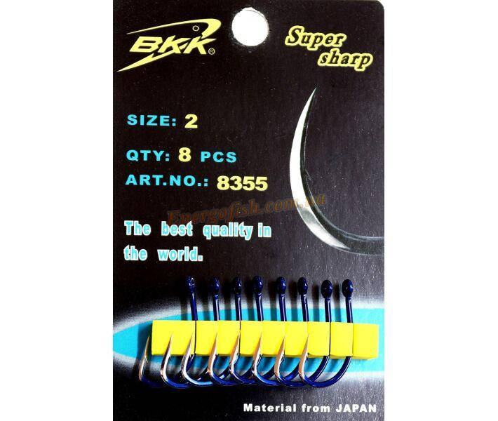 

Крючок BKK Сarp 8355 №6 8шт. Titan