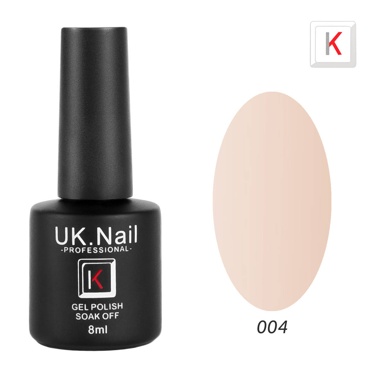 

Гель-лаки UK.Nail 8 мл, №04