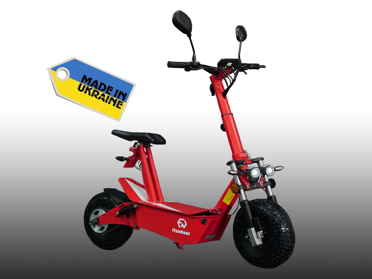 

Міні Електроскутер EMGo Technology Flywheel M3 (44Аг / 3000Вт / 150км), Красный