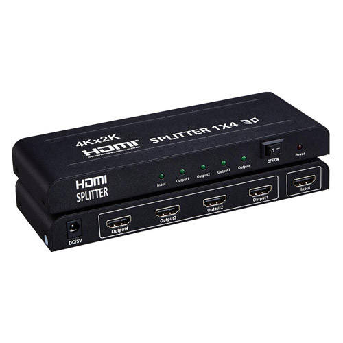 

Коммутатор HDMI 1x4 порта, сплиттер, разветвитель